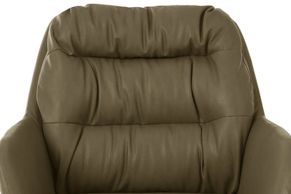 Chair SPELLO BLACK FRAME/OLIVE LEATHER SYNTHETIC. BUFFALO 10