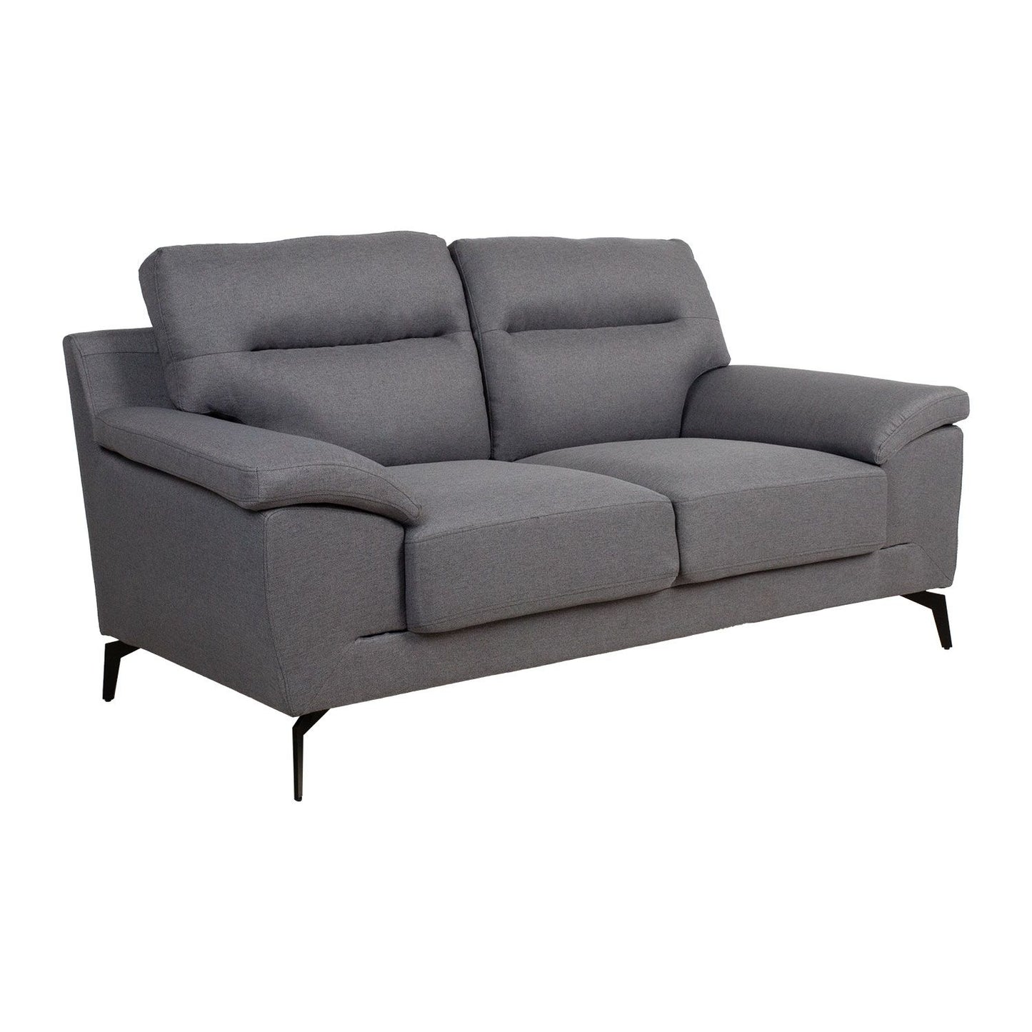 Sofa ENZO 2-seater, dark gray