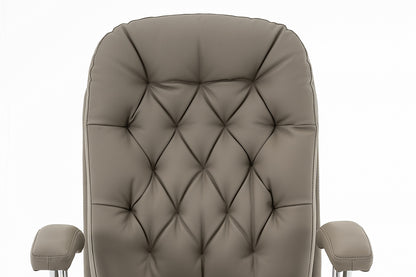 Office Chair Q-288 SYNTHETIC LEATHER GRAY 