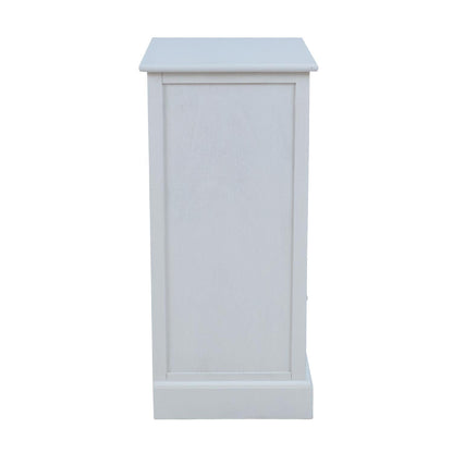 Chest of drawers MELDON 45x35xH75.5cm, white