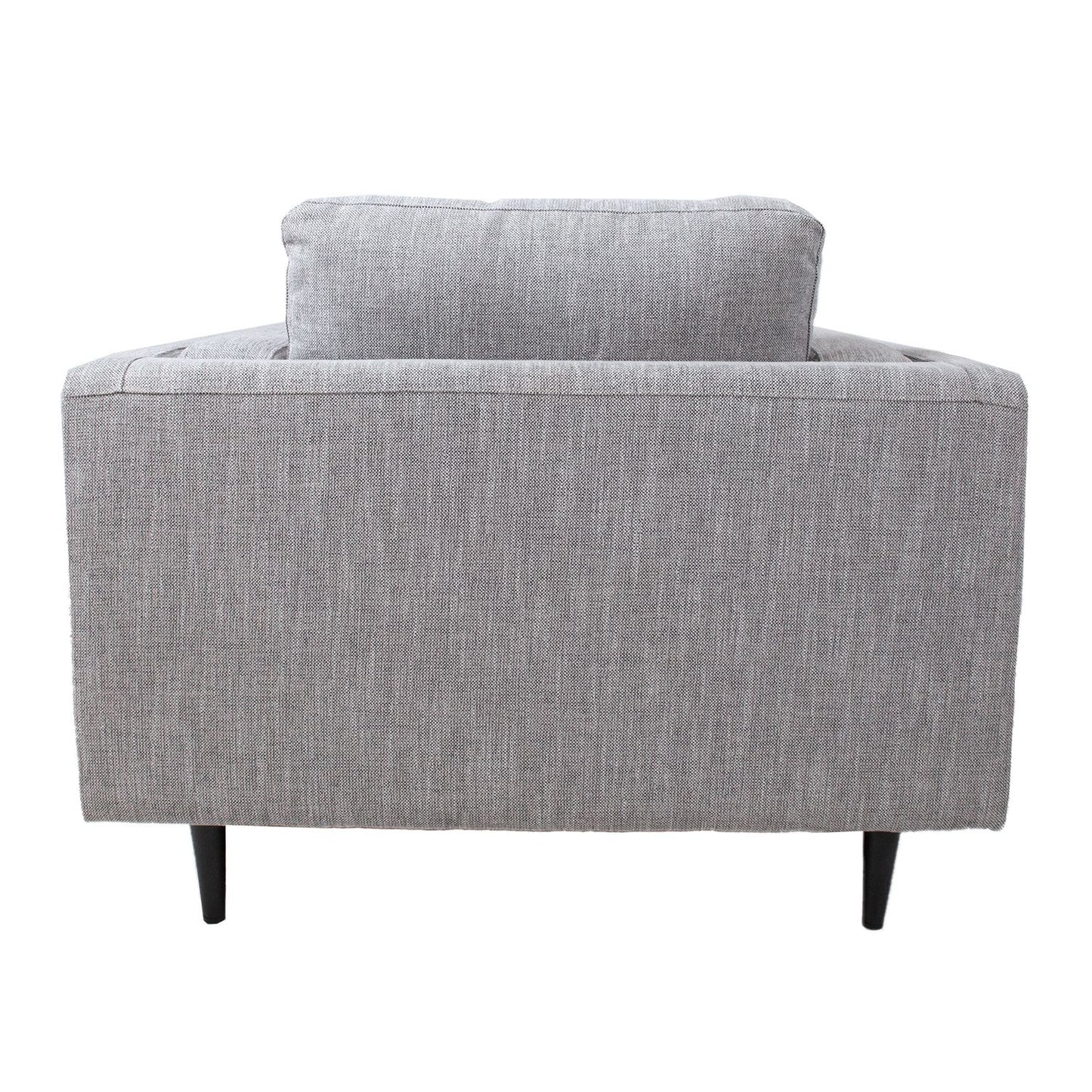 Lounge chair LISBON 110x92xH89cm, gray 