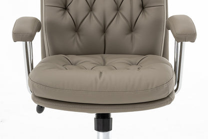 Office Chair Q-288 SYNTHETIC LEATHER GRAY 