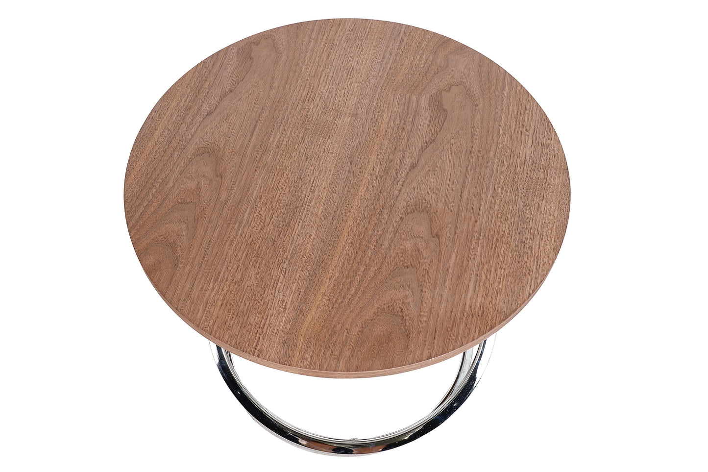 Coffee table EOS D WALNUT/CHROME FI60