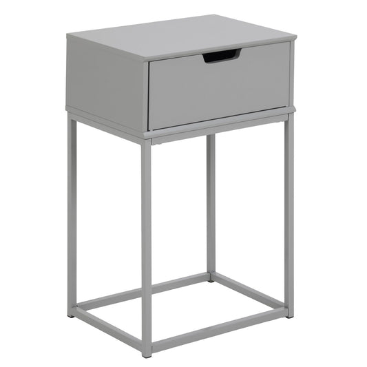 Nightstand MITRA gray