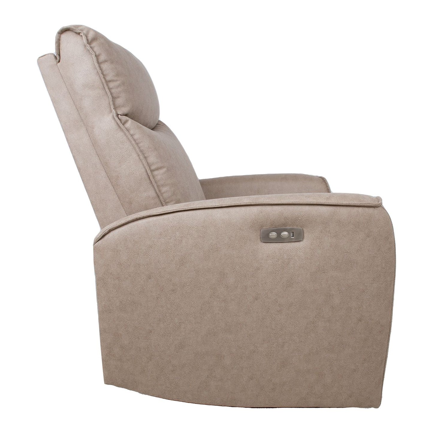 Lounge chair BUSTER with electric mechanism, beige 