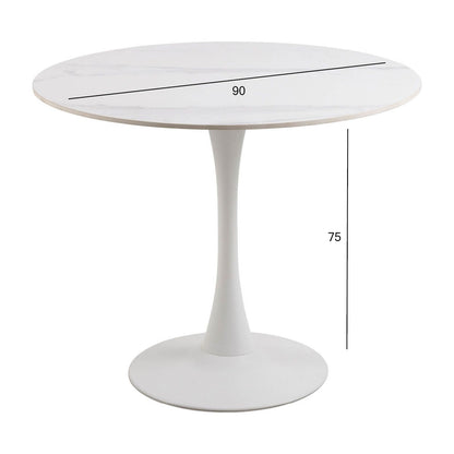 Table MALTA D90xH75cm, white