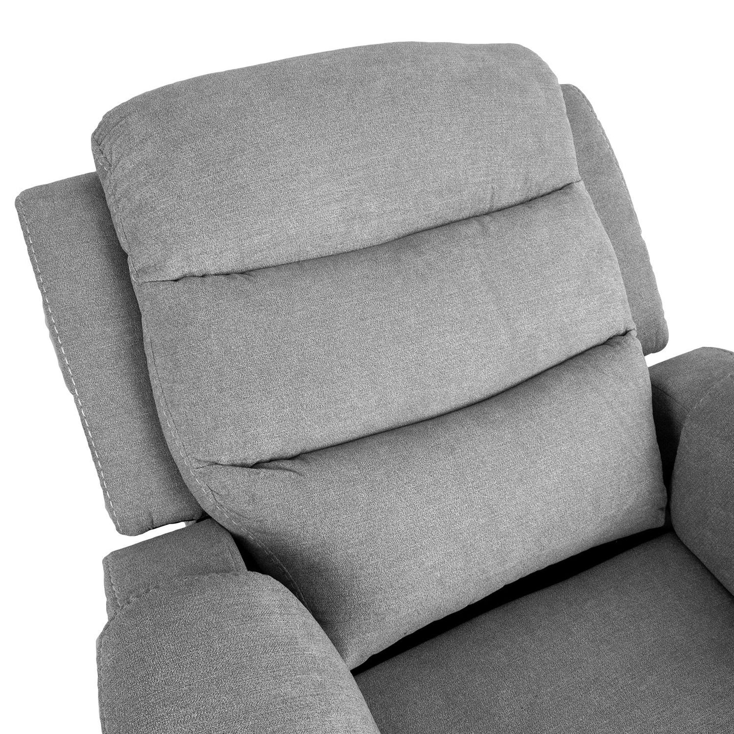 Lounge chair MIMI electric 92x93xH102cm, light gray 