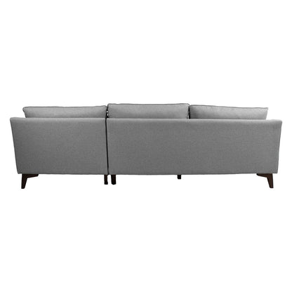 Corner sofa BIRGIT LS, gray