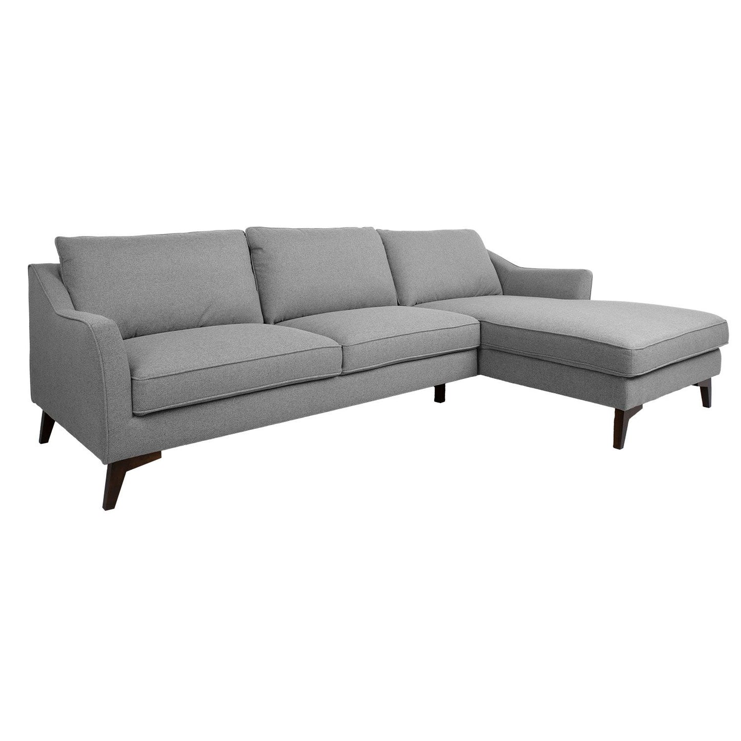 Corner sofa BIRGIT LS, gray