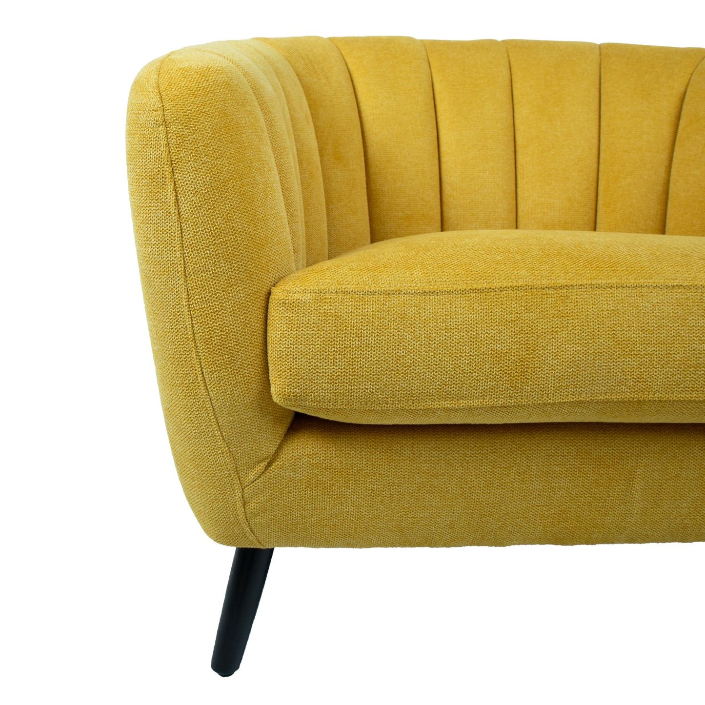 Lounge chair MELODY 100x88xH76cm, yellow 