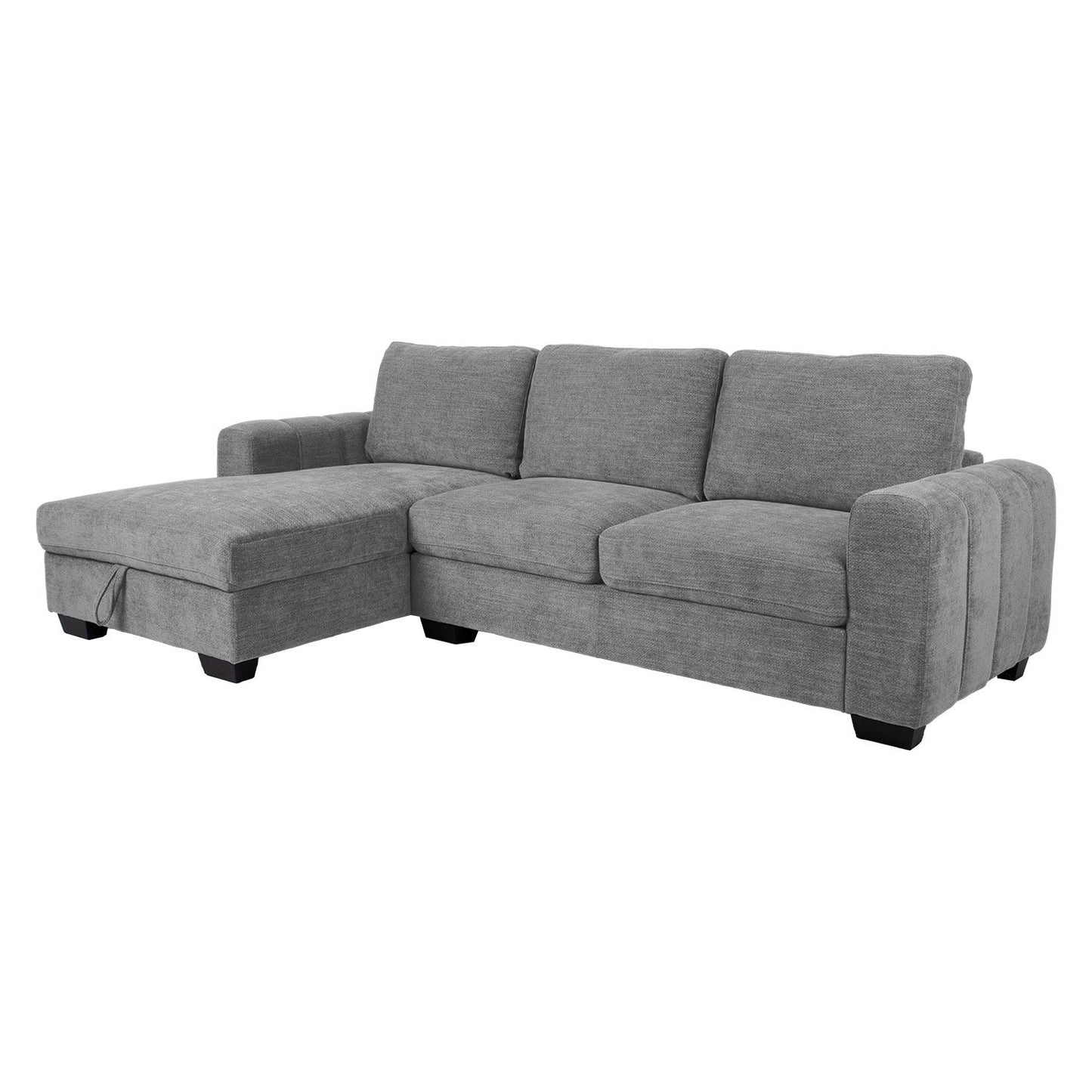 Corner sofa MARITA KS, gray