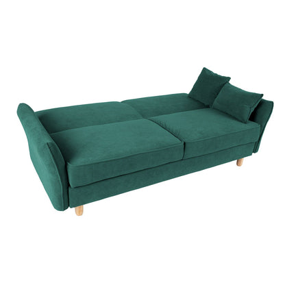 Sofa bed ROSANNA green