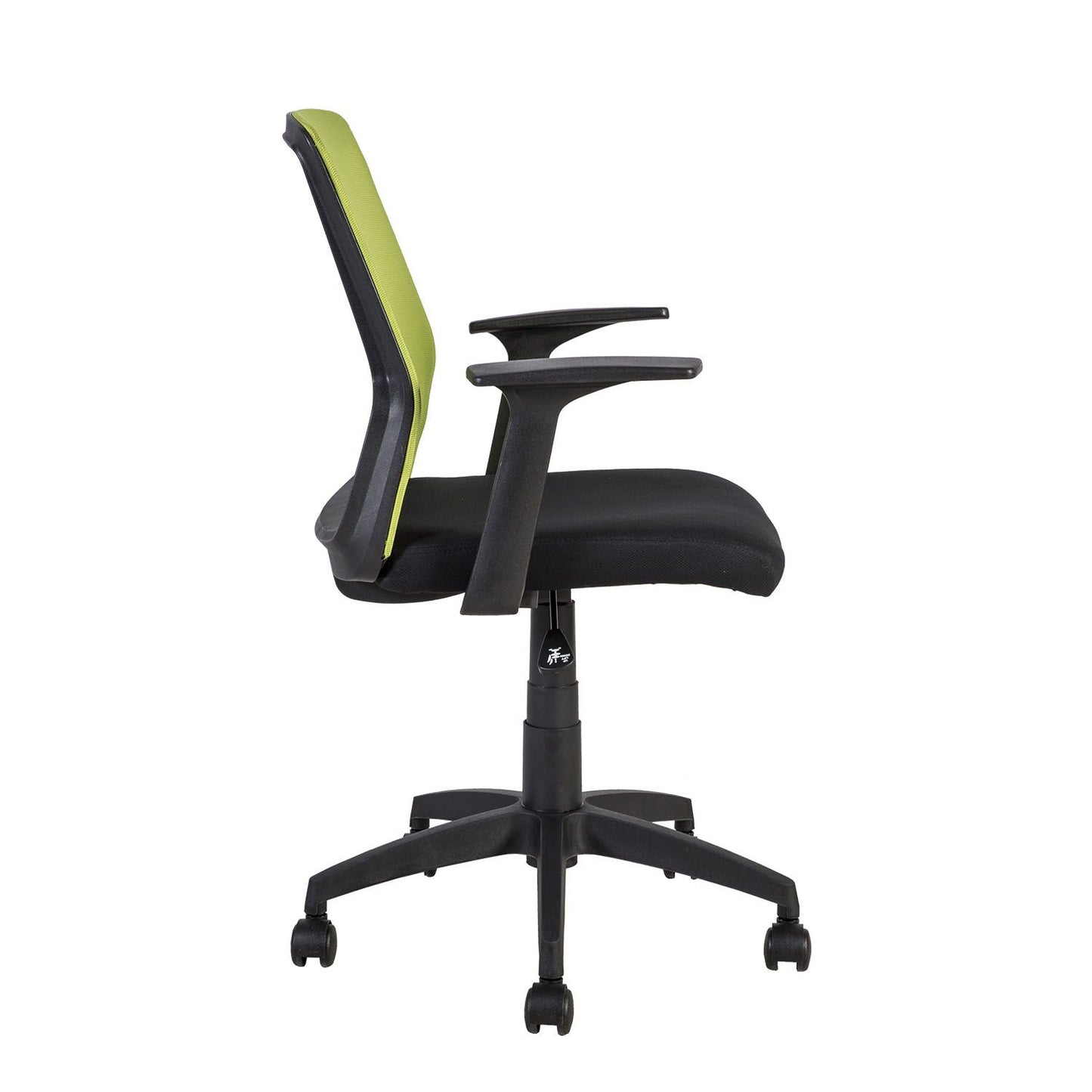 Work chair ALPHA black/green 