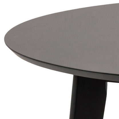 Table ROXBY, D105xH76cm, black