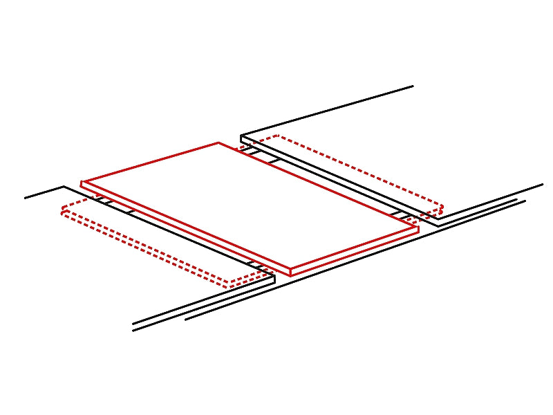 Galds FRESNO OZOLA KRĀSA/MELNS RĀMIS 150(210)X90