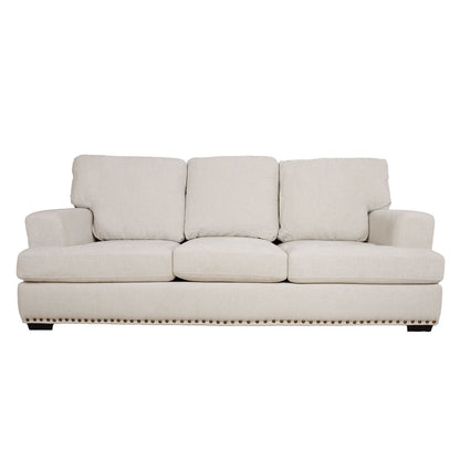 Sofa ILONA 3-seater, white