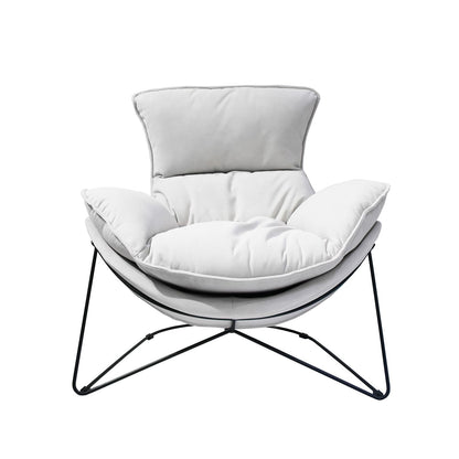 Lounge chair DIVA light gray 