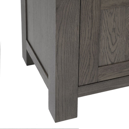 Chest of drawers TURIN, smoky oak