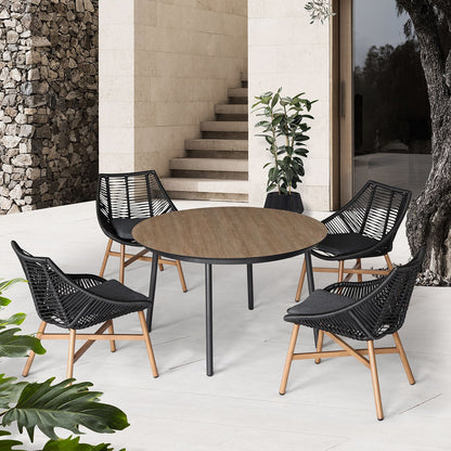 Garden furniture set HELSINKI table and 4 chairs 