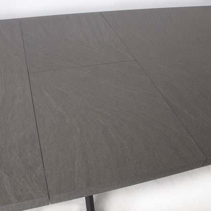 Table EDDY 160/200x90xH76cm, gray melamine