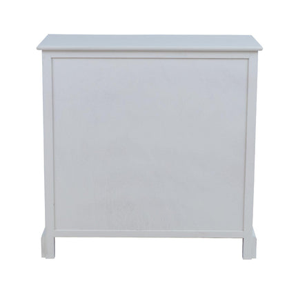 Chest of drawers MELDON 75x33xH75cm, white