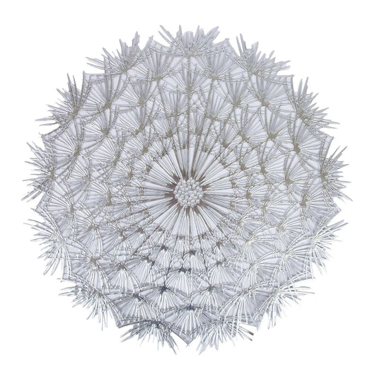 Table cover DANDELION D38cm, silver