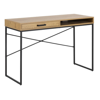 Desk SEAFORD 110x45xH75cm, oak 