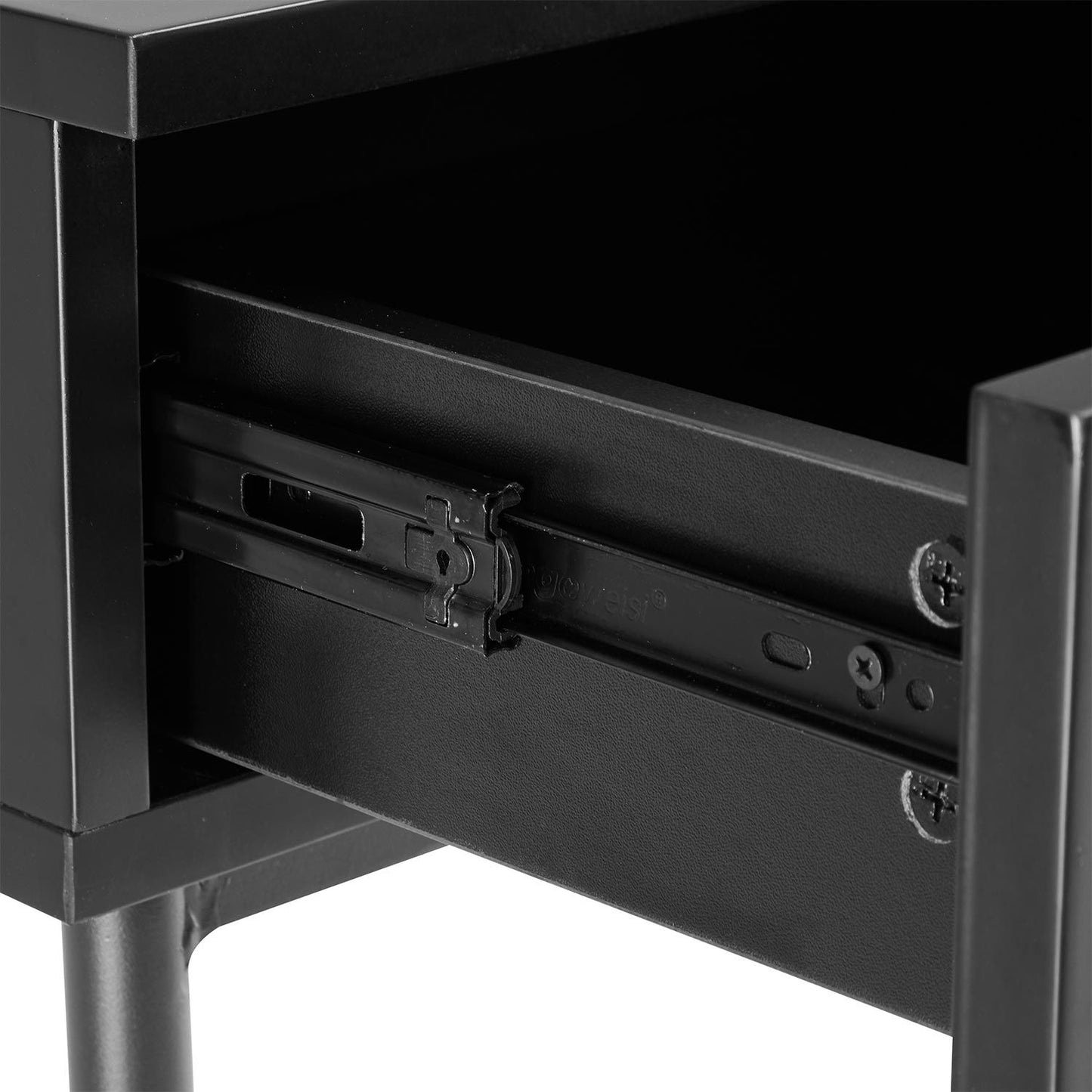 Desk SEQUENCE 120x50xH79cm, 3D black 