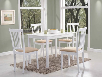 Table FIORD WHITE 110X70