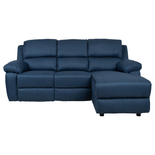 Corner sofa BERIT RC, dark blue