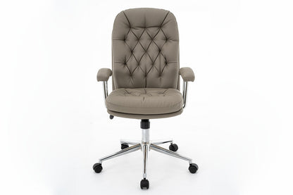 Office Chair Q-288 SYNTHETIC LEATHER GRAY 