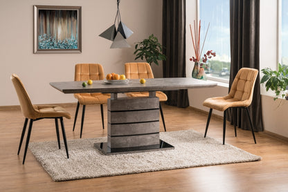 Table LEONARDO CONCRETE EFFECT 140(180)X80