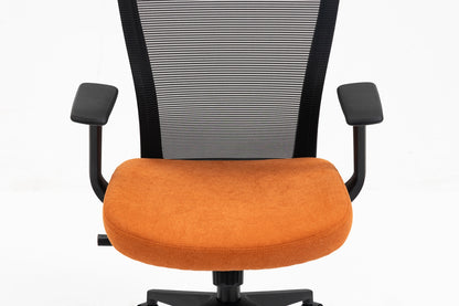 Office Chair Q-328H BLACK/ORANGE 