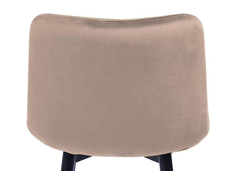 Bar Chair CHIC H-2 VELVET BLACK FRAME / BEIGE BLUVEL 28 