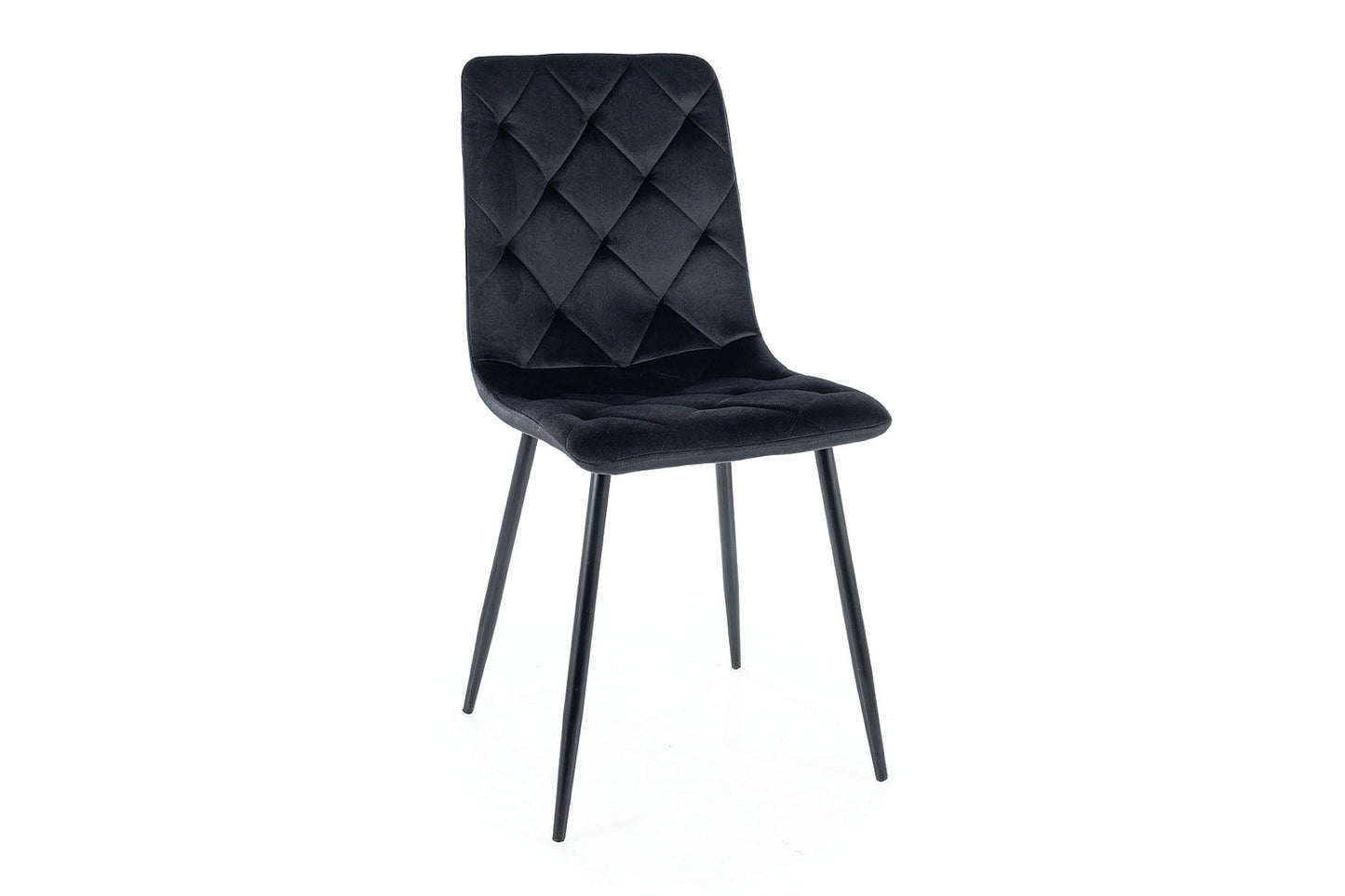 Armchair JERRY VELVET BLACK FRAME/BLACK BLUEVEL 19