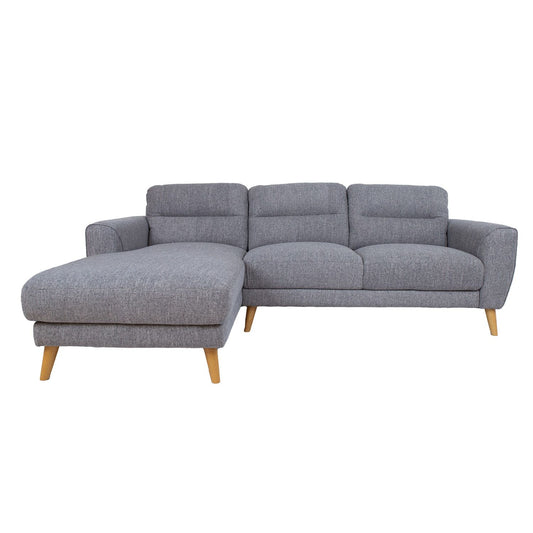 Corner sofa DANTE LC, gray