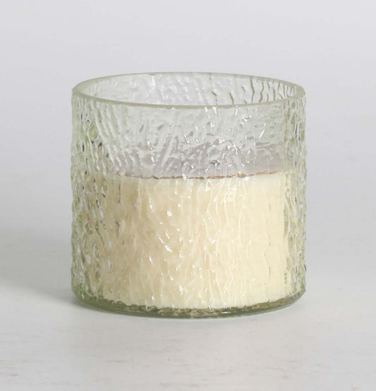 Aromatic candle glass NATURE GREEN H9cm, Fresh Aromatic 