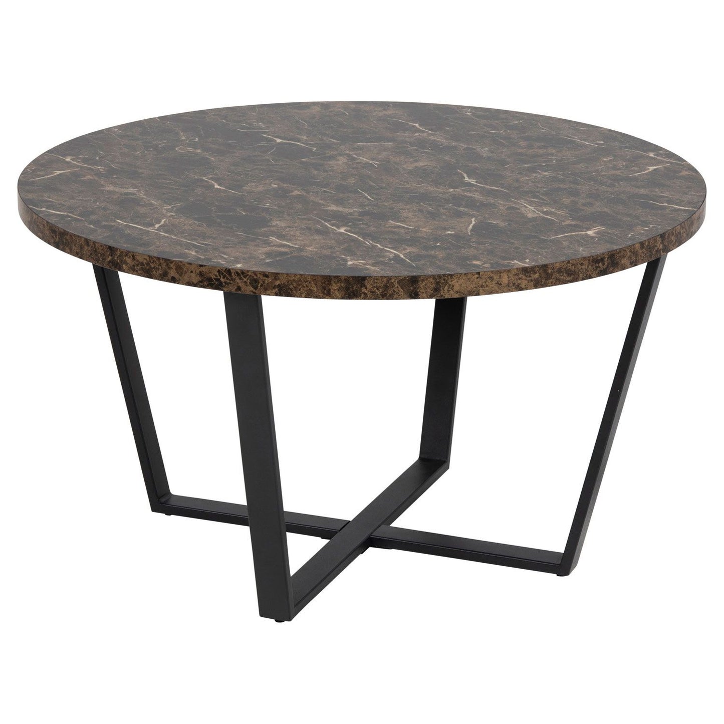 Coffee table AMBLE D77xH44cm, brown