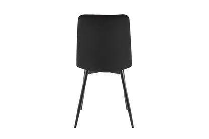 Armchair JERRY VELVET BLACK FRAME/BLACK BLUEVEL 19