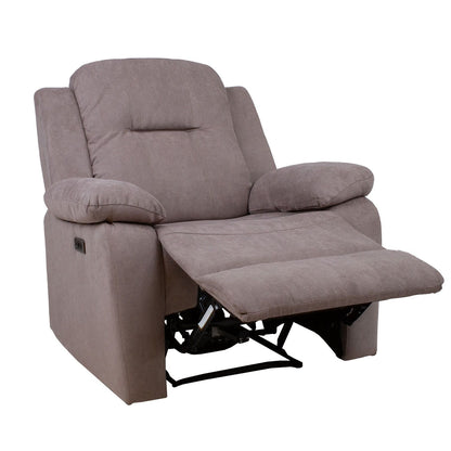 Rest chair - recliner LINUX electric, taupe 