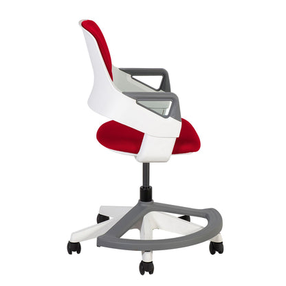 Children's study chair ROOKEE / dark red 