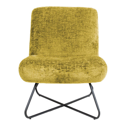 Lounge chair FARICA yellow 