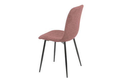 Chair ALAN BREGO BLACK FRAME/LIGHT HEATHER 90 