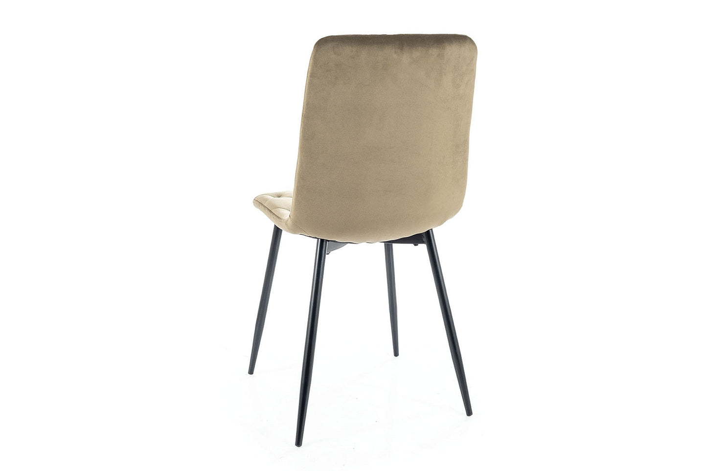 Armchair JERRY VELVET BLACK FRAME/OLIVE BLUE 77