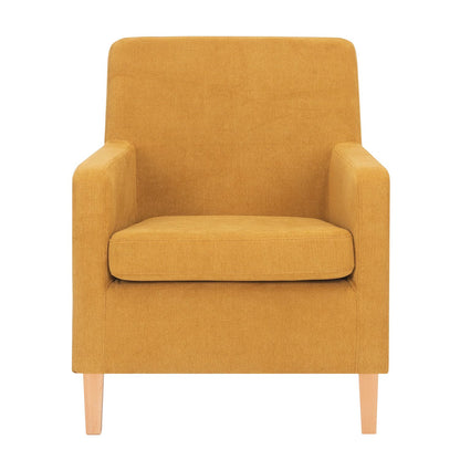 Lounge chair LEENE yellow 