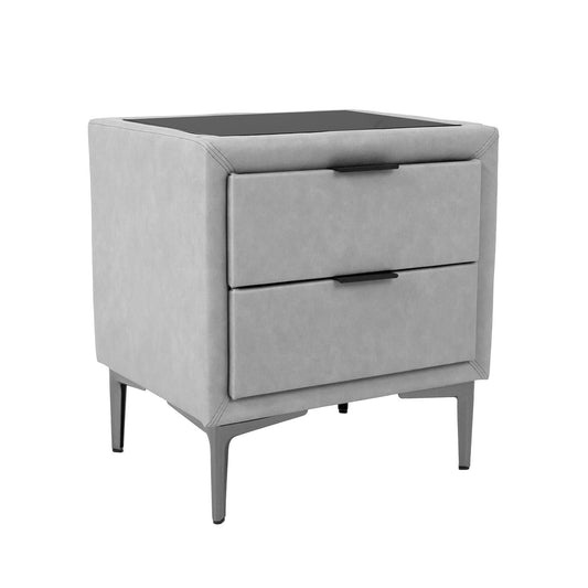 Nightstand LENA 50.5x41xH54cm, beige