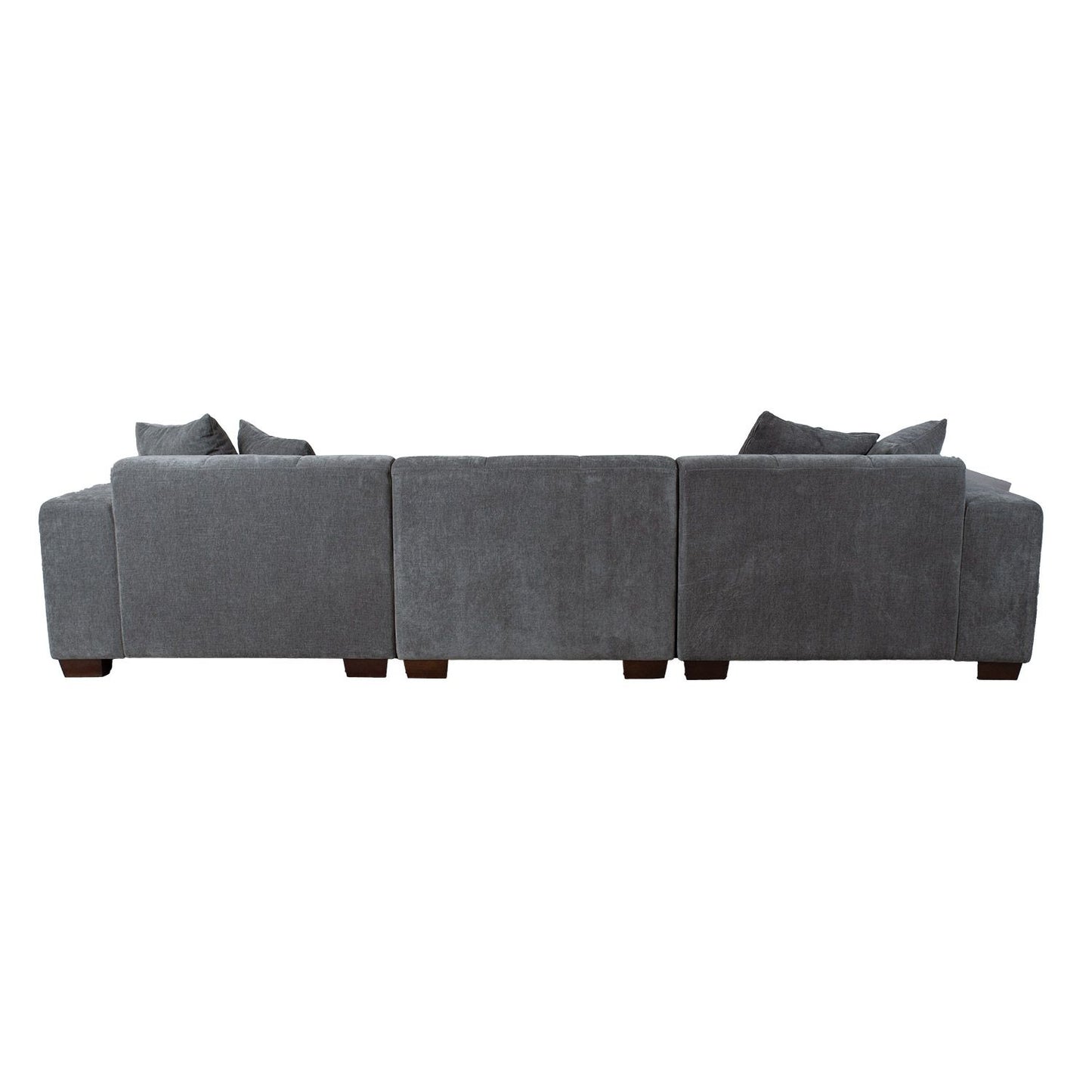 Corner sofa DAHLIA LC, gray