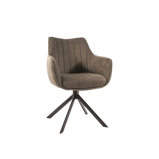 Armchair AZALEA BREGO BLACK FRAME / OLIVE 77