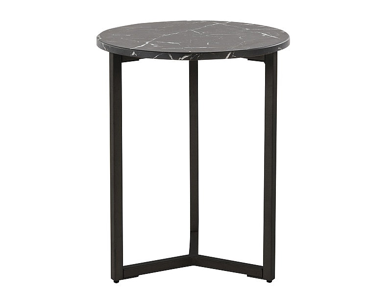 Coffee table RAVELLO BLACK MARBLE EFFECT/BLACK (SET)