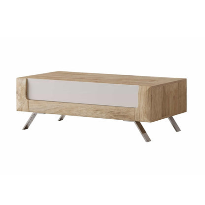 KASAI - Coffee table with 1 compartment - Gold Harbor Oak 